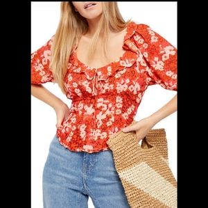 Free People Sweet Memories Blouse